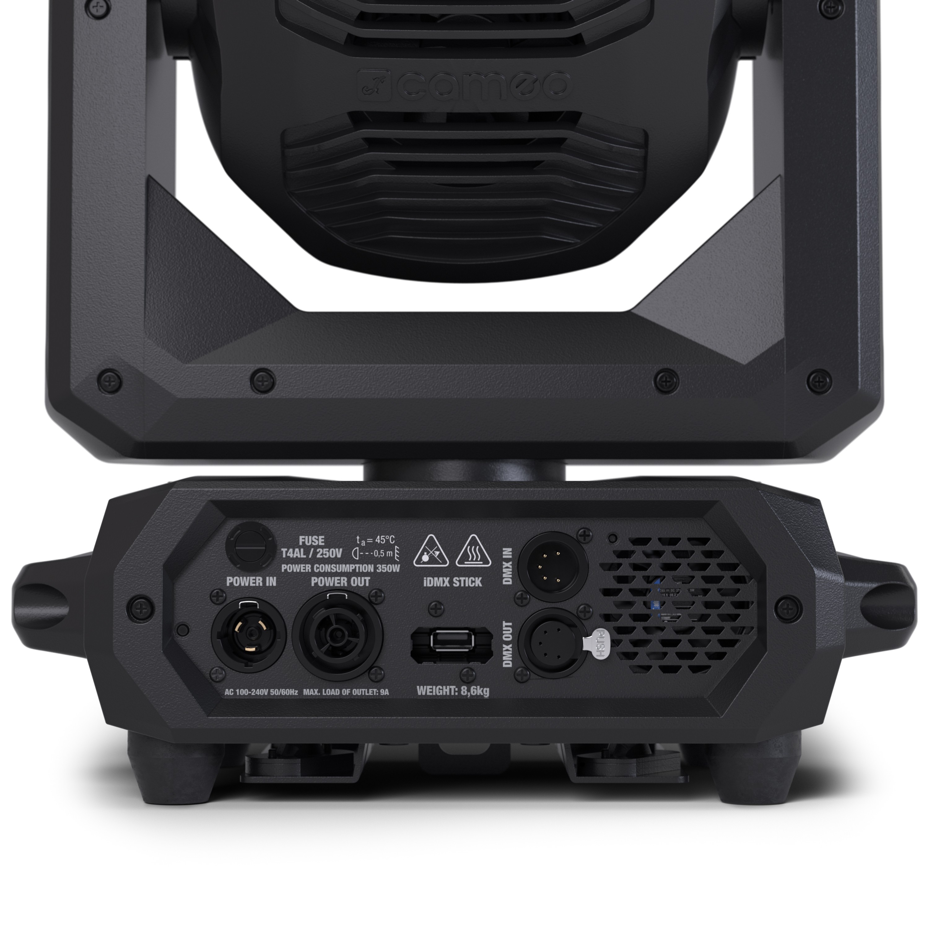 Cameo AZOR® W2 - Moving Head, kompakt mozgófejes wash robotlámpa - 6. kép