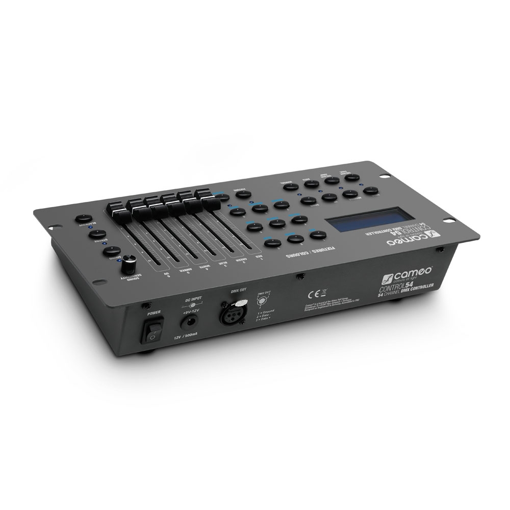Cameo CONTROL 54 - DMX vezérlő 54 csatornás - 2. kép
