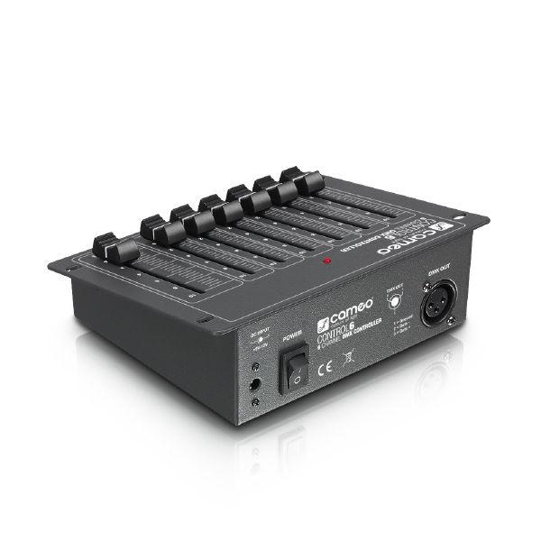 Cameo CONTROL 6 - DMX vezérlő 6 csatornás - 2. kép