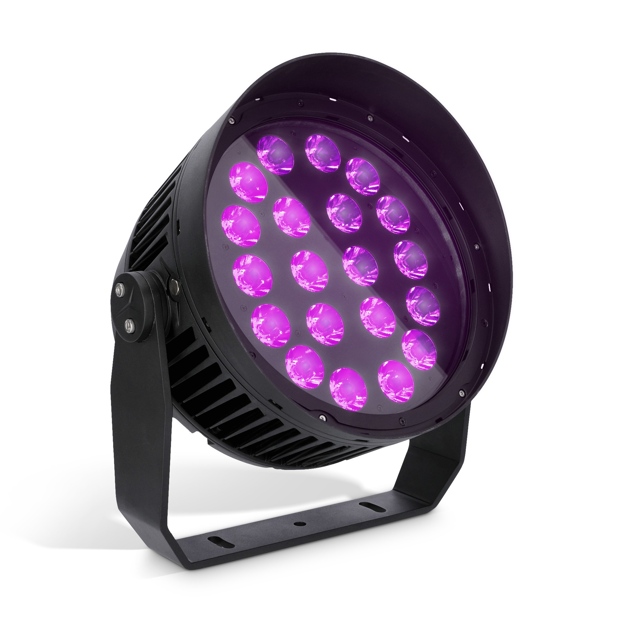 Cameo DURA® SPOT 400 - installation spotlight, 20x20 W RGBW LED, IP67 besorolás, black