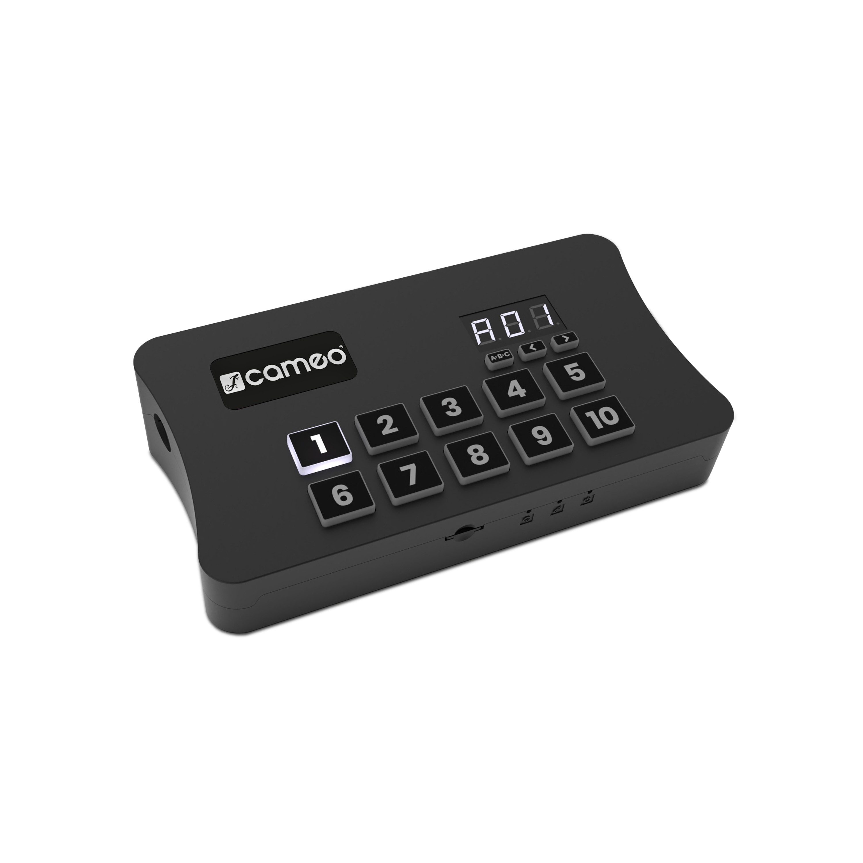 Cameo DVC CUE - DMX vezérlő, 1024-channel programozható DMX interface háttérvilágítású billentyűzettel