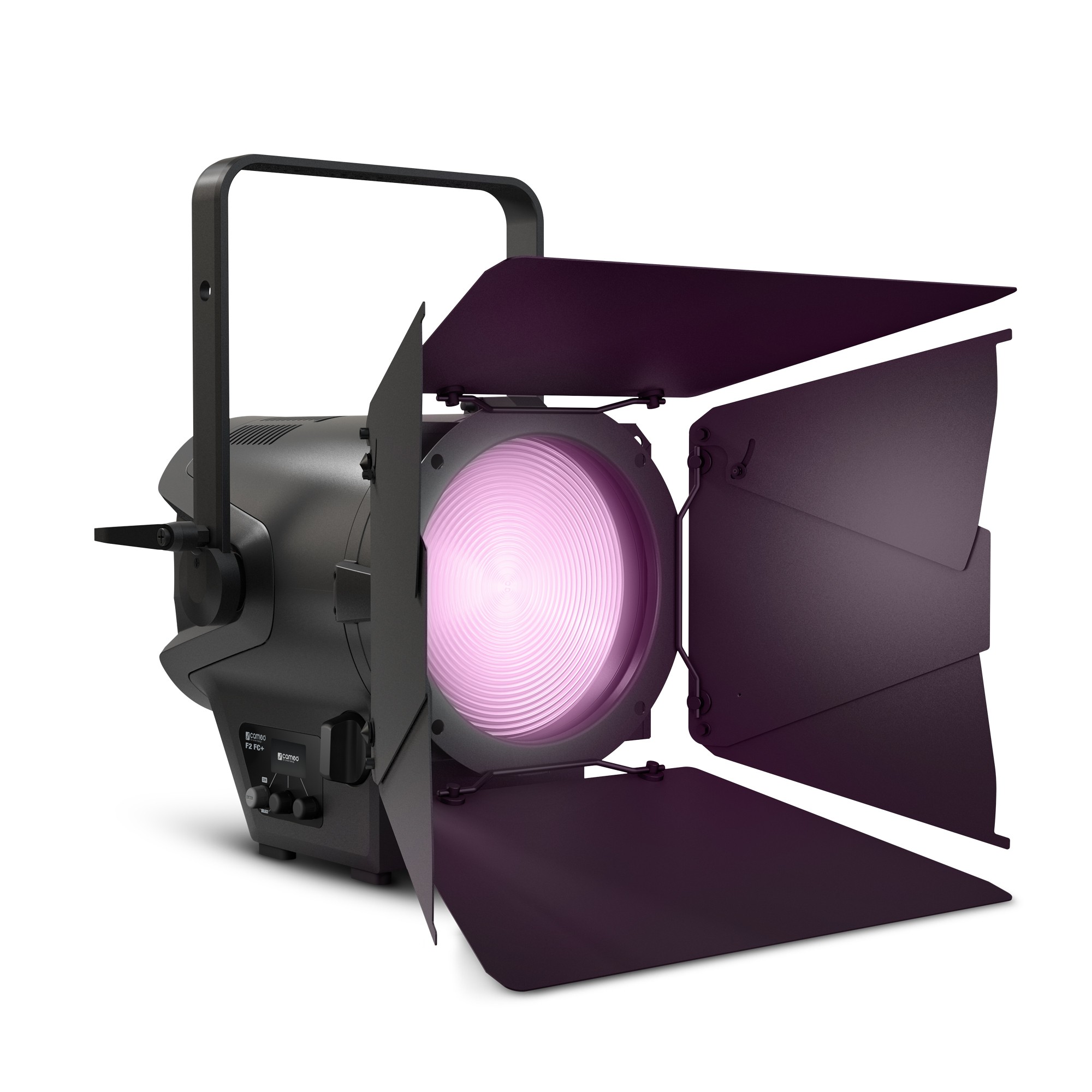 Cameo F2 FC+ - theatre spotlight Fresnel lencsével, spektrumra optimalizált, RGBWAL LED