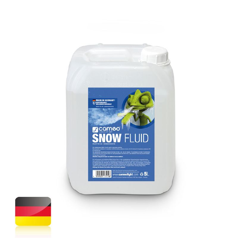 Cameo SNOW FLUID 5 L - hógépbe for speciális fluid műhó létrehozására, 5 liter