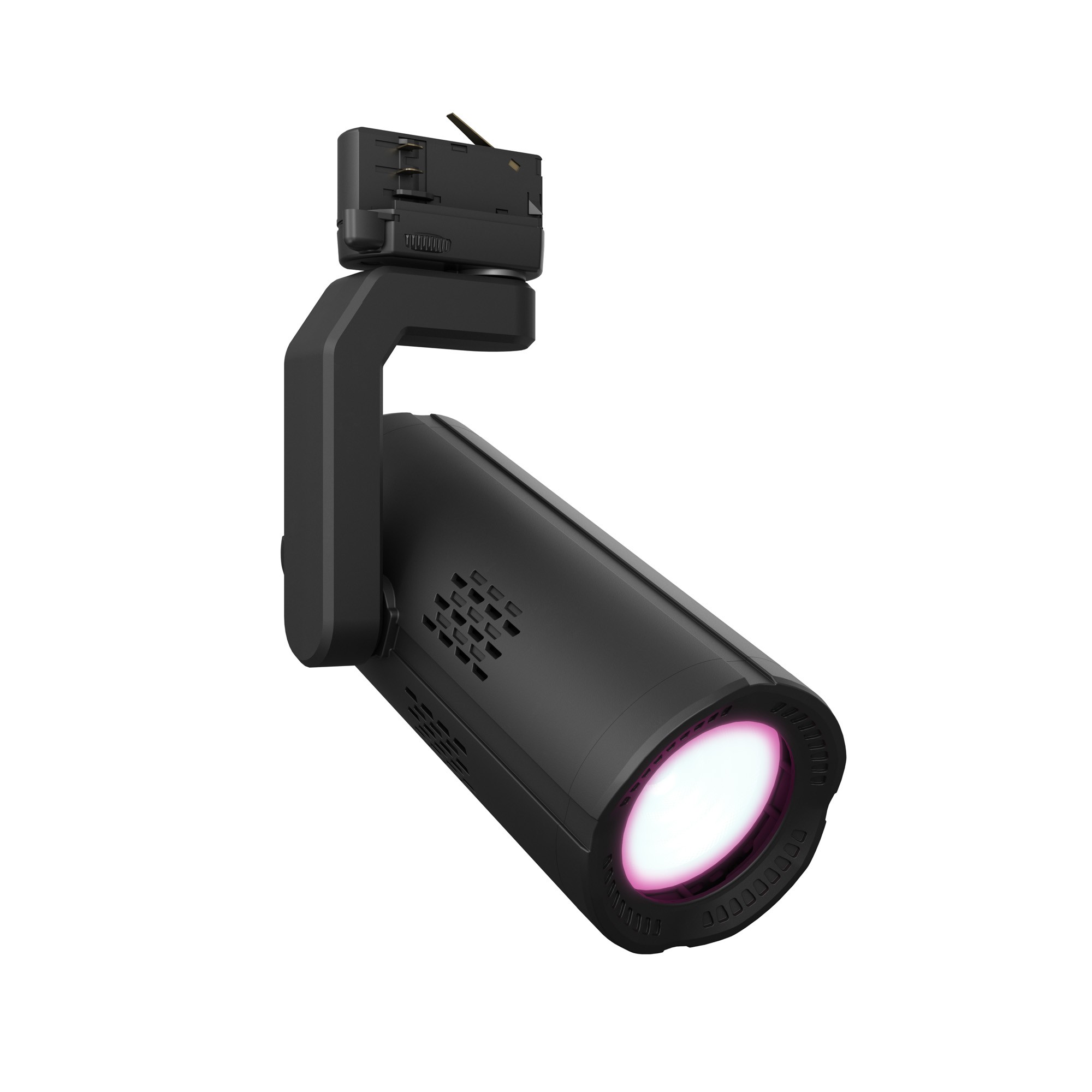 Cameo G4 FC - DIN rail mountable light fixture RGBL LED-del, black