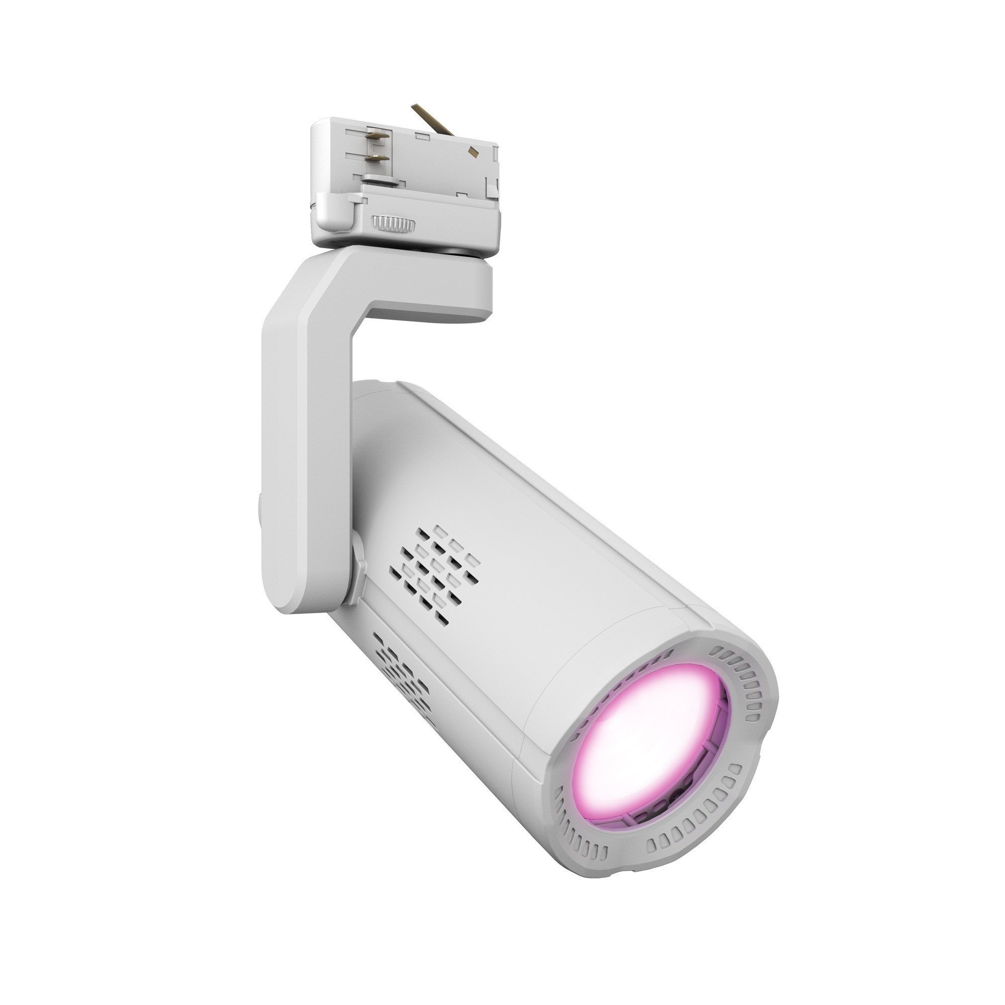Cameo G4 FC - DIN rail mountable light fixture RGBL LED-del, white