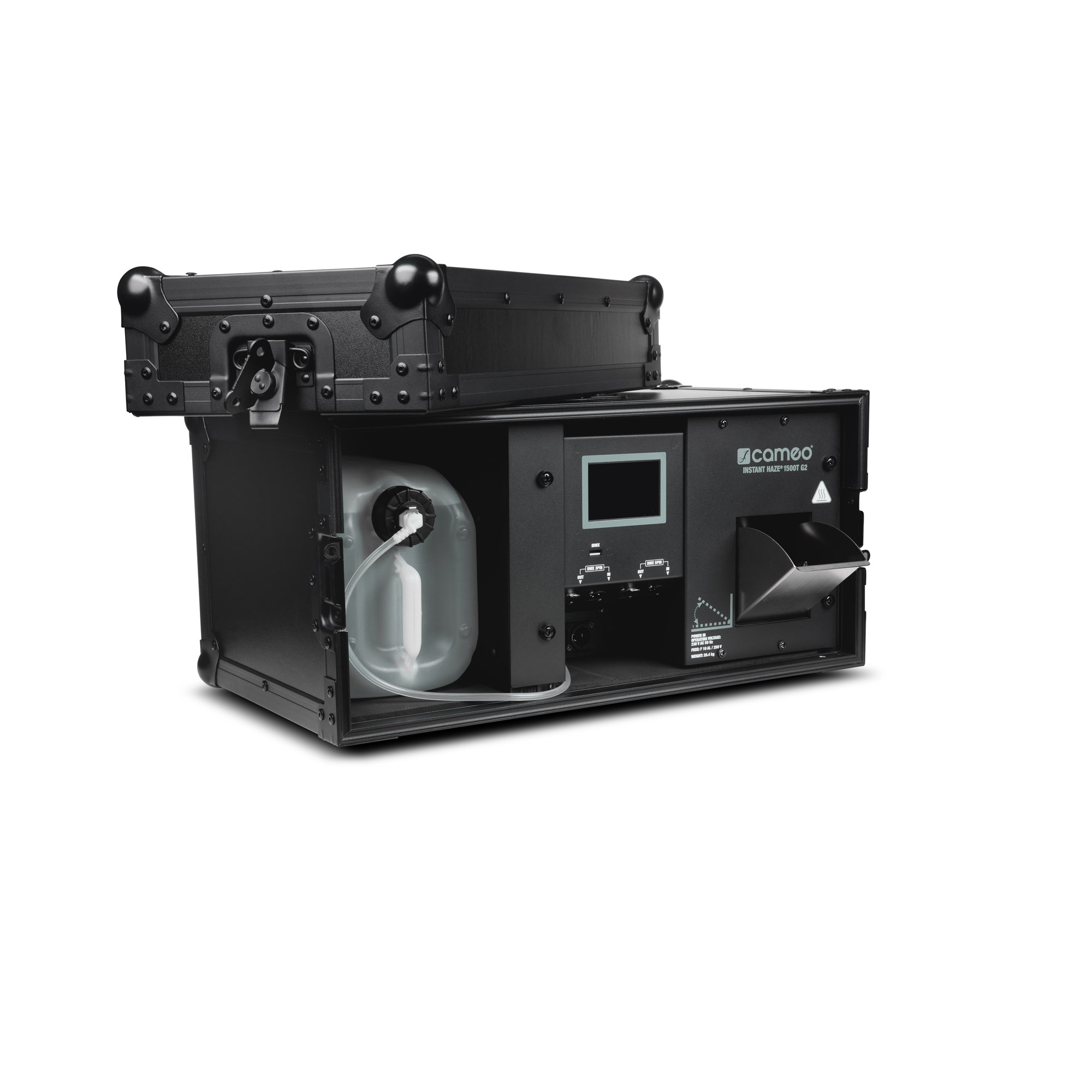 Cameo INSTANT HAZE 1500 T G2 - ködgép (hazer) mikroprocesszor-vezérelt, turné kialakítás