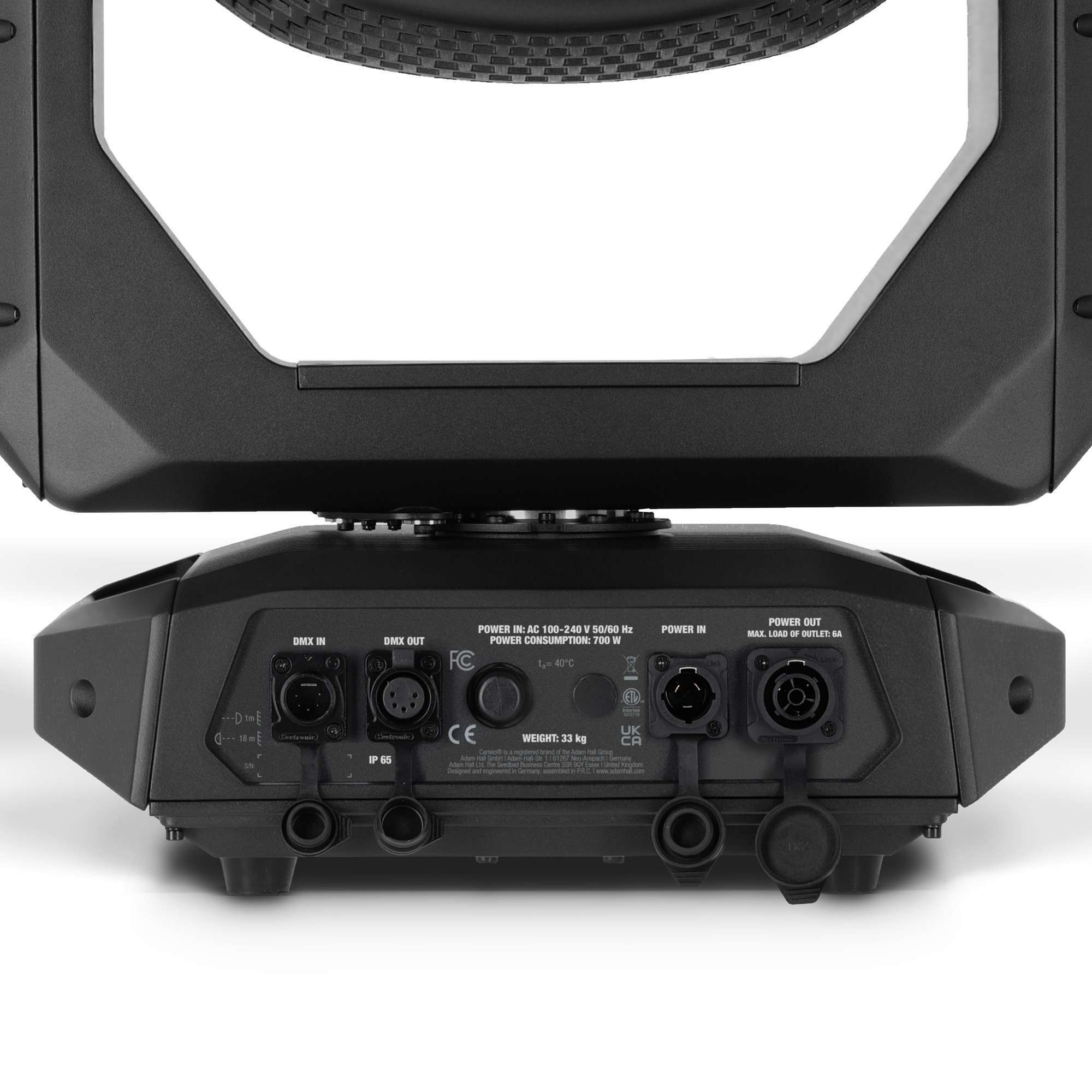 Cameo OTOS® B5 - beam mozgófejes lámpa IP65-ös védettséggel - 6. kép