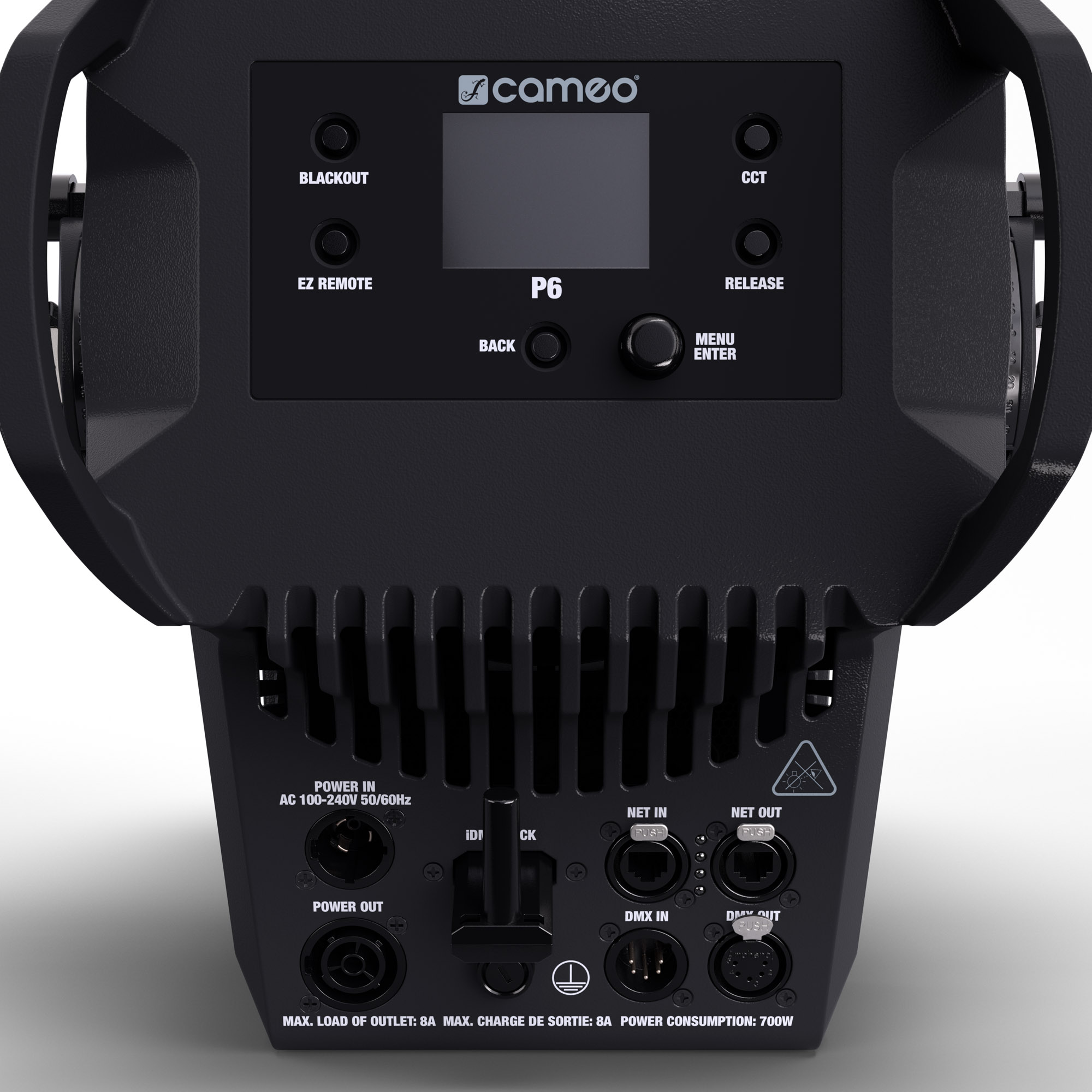 Cameo P6 - profil spotlámpa Full Colour RGBACL LED-del - 6. kép