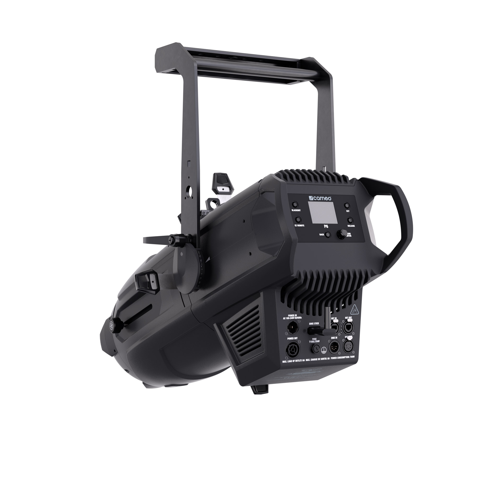 Cameo P6 - profil spotlámpa Full Colour RGBACL LED-del - 8. kép