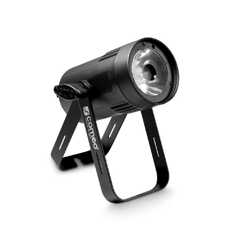 Cameo Q-SPOT 15 RGBW - compact spotlight 15W RGBW LED-del, black in housing