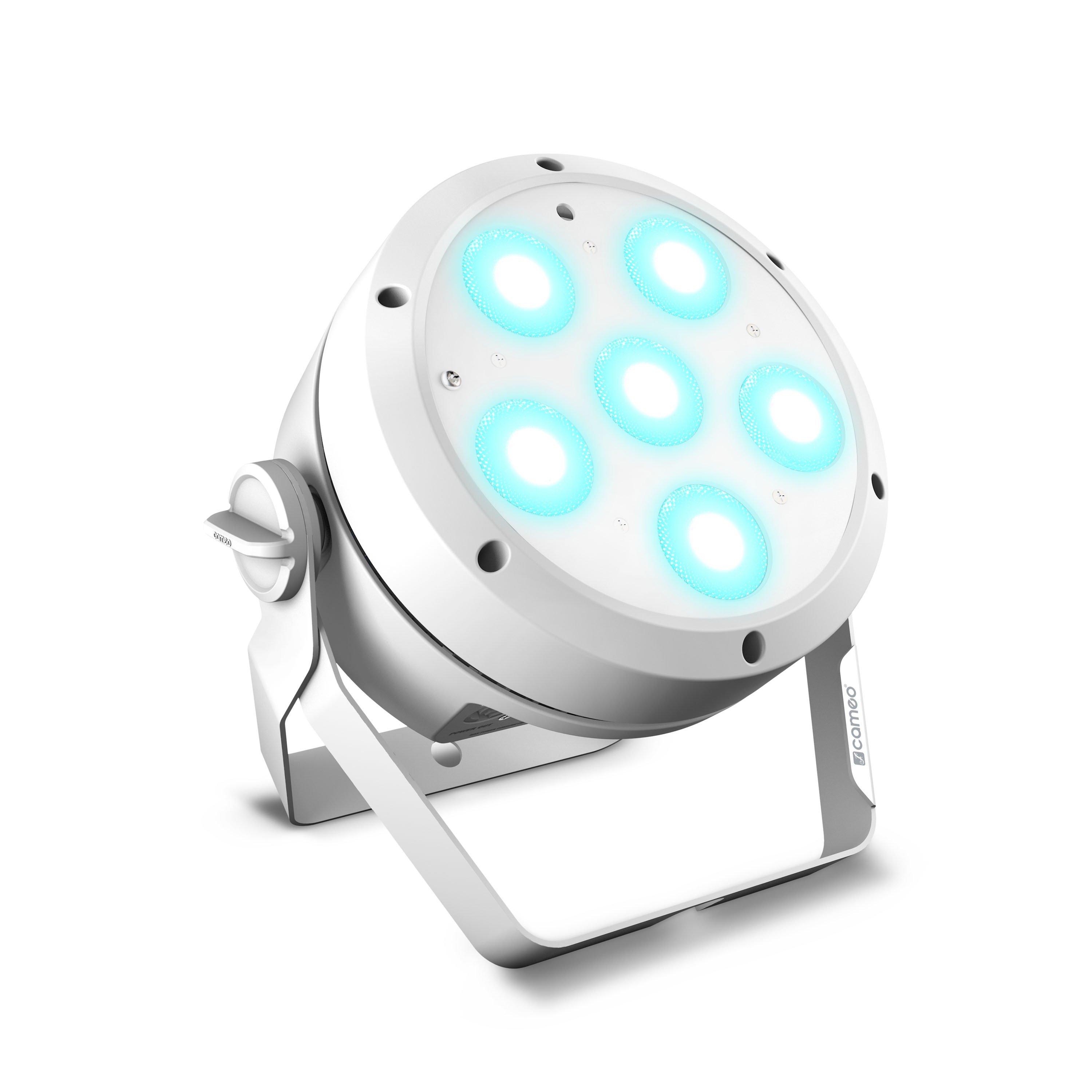 Cameo ROOT® PAR 6 WH - spotlight, 6 x 12 W, RGBW LED, white