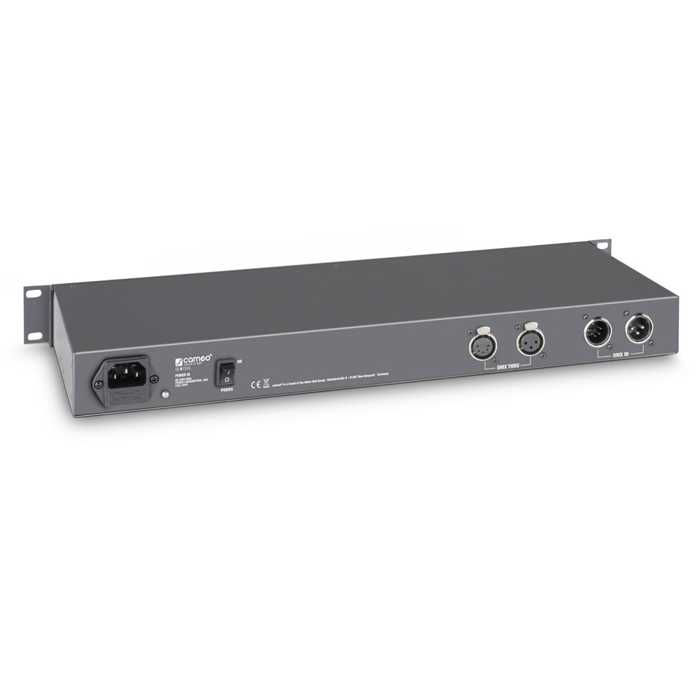 Cameo SB 6 DUAL - DMX szétosztó/erősítő 6 csatornás - 2. kép