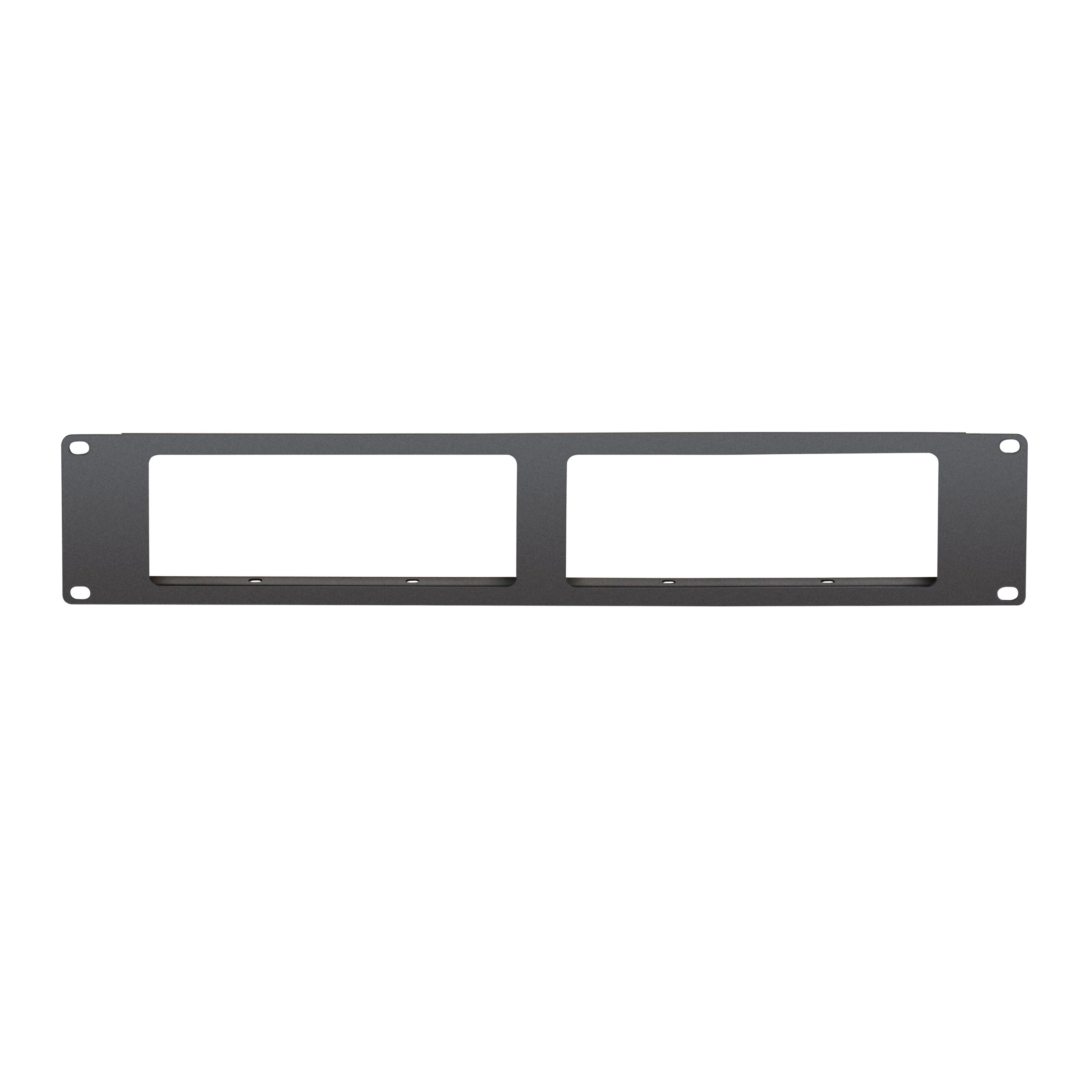 Cameo SB 6T RDM RACK MONTAGE KIT 2 - rackbe építő frame 2 pcs DMX/RDM splitter/amplifier for device, black festett aluminium