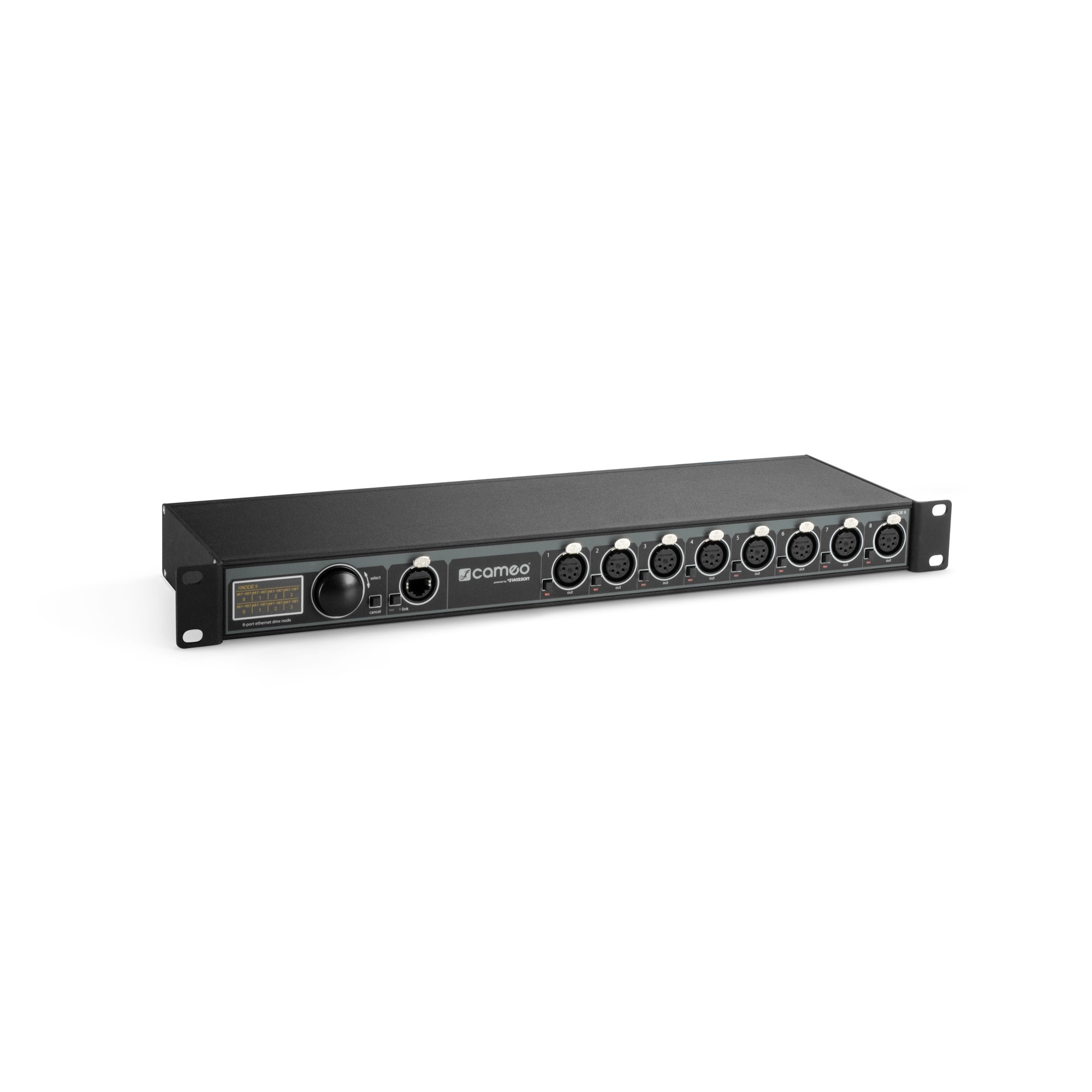 Cameo XNODE 8 - DMX vezérlő 8 független portos DMX Ethernet adapter