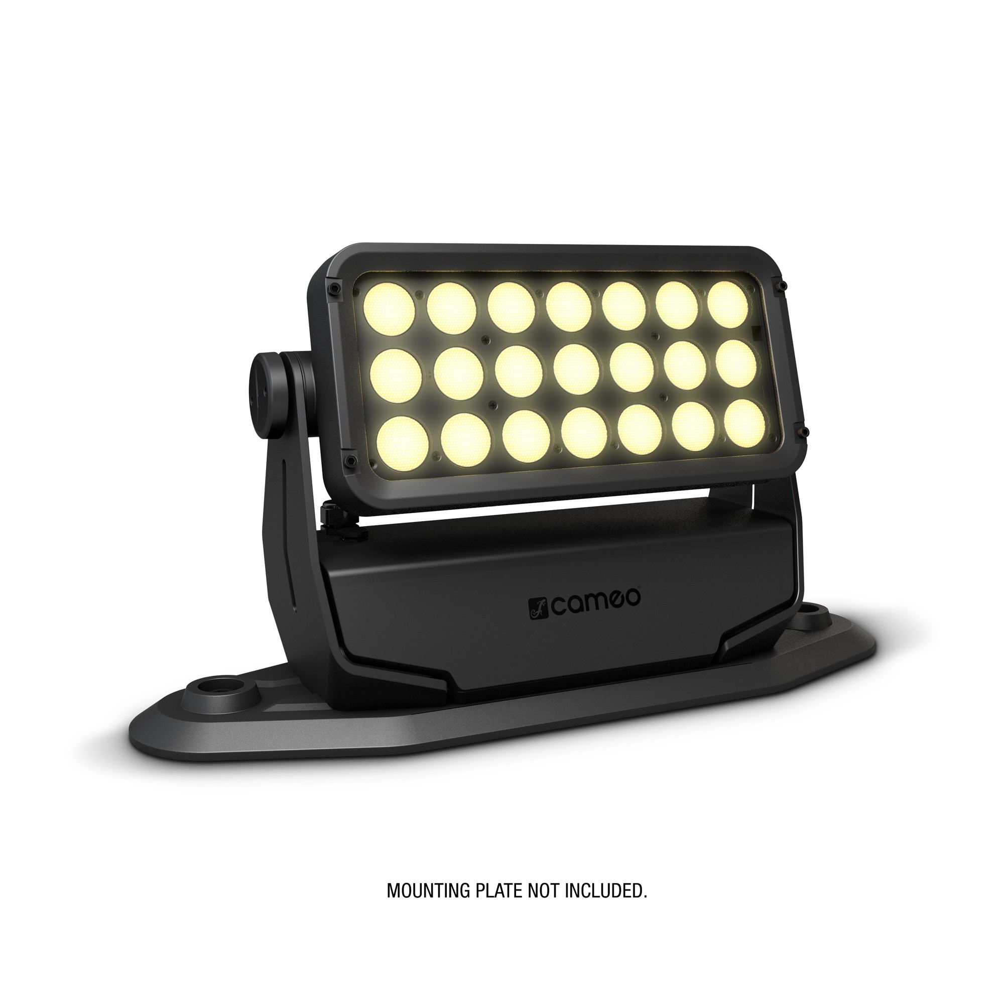 Cameo ZENIT® W300i Rögzítőlemez - szerelőlemez a ZW300i lámpákhoz, fekete - 3. kép