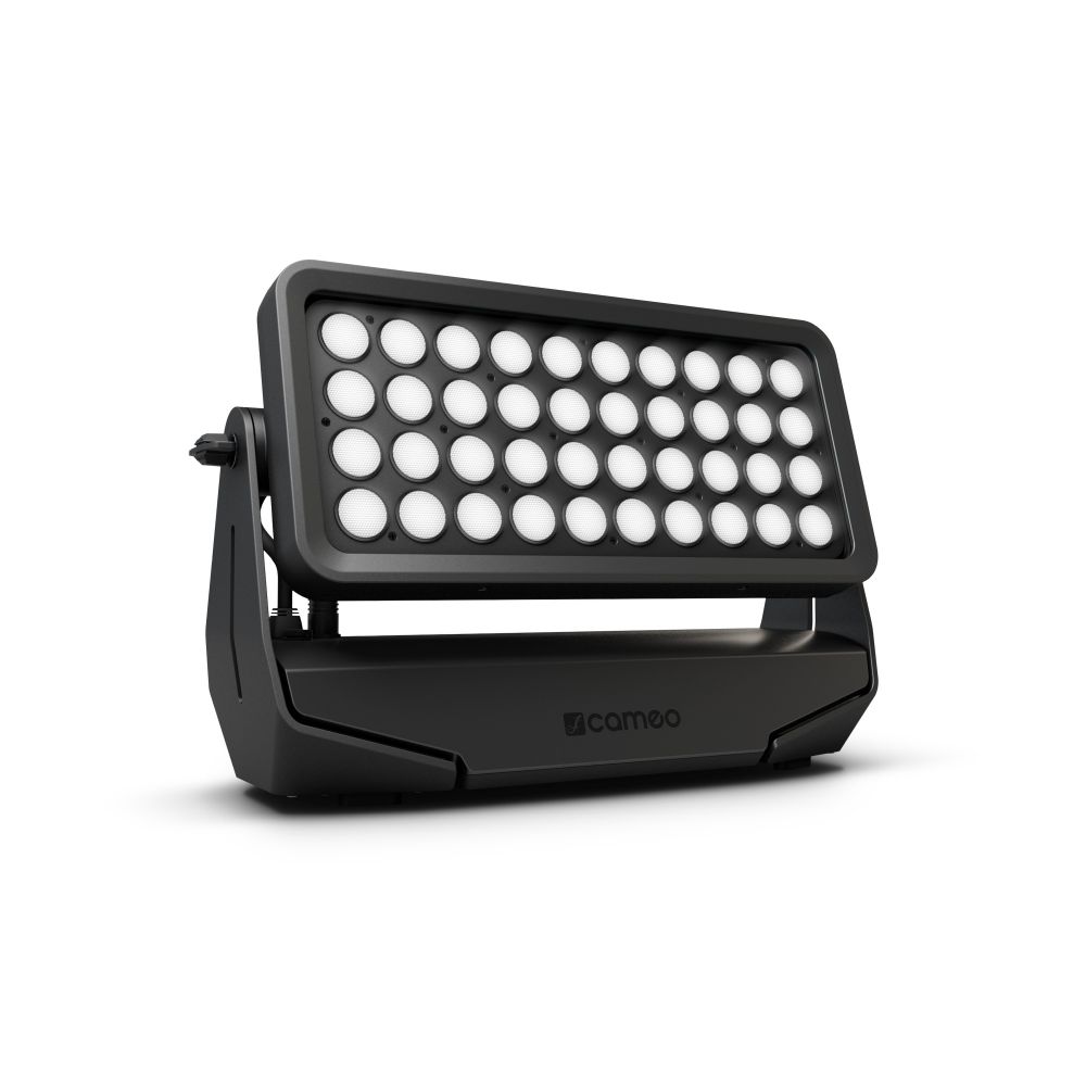 Cameo ZENIT® W600 D - professional outdoor wash light fixture, 40x18 W white nappali fényű CreeLED, 41000 lm fényárammal