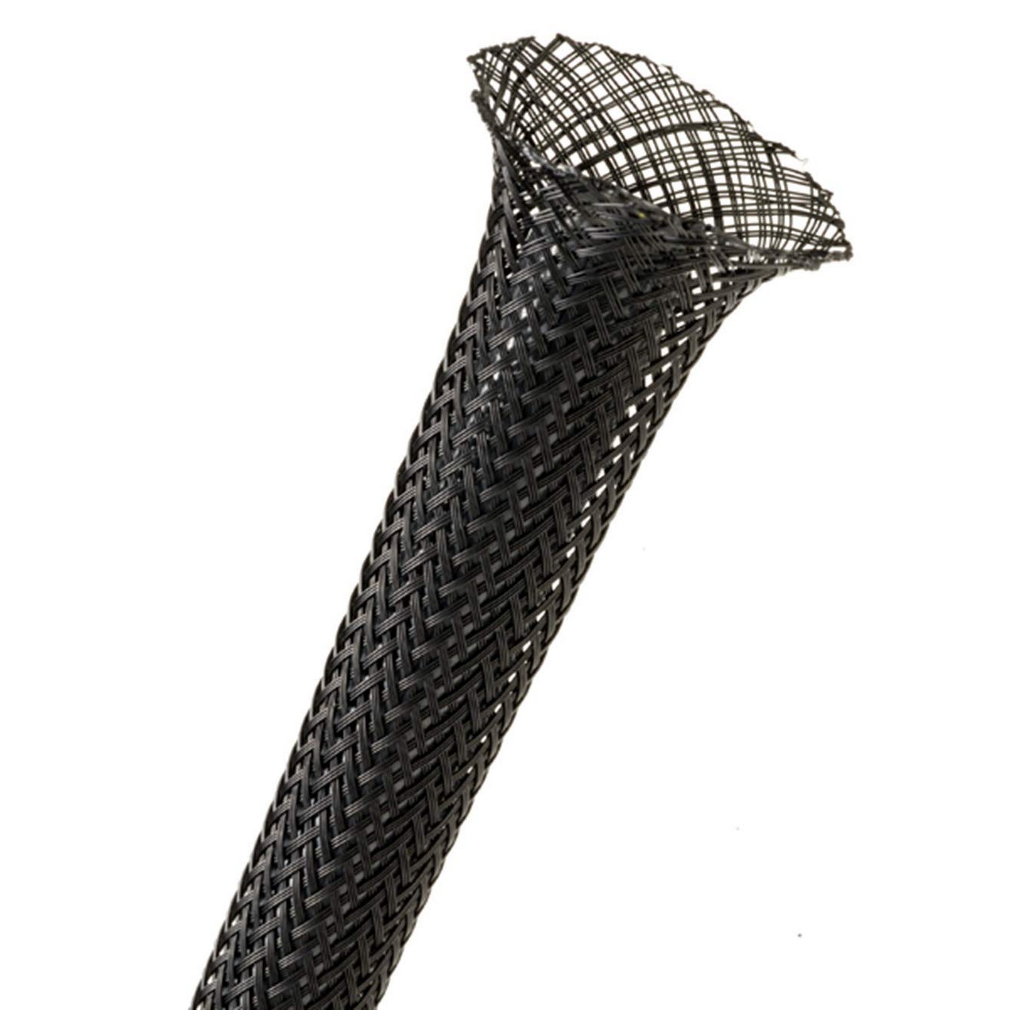 Techflex FL-PET10BLK - PET Standard braided sleeving