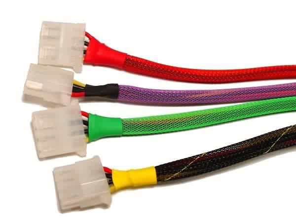 Techflex FL-PET34BLK - PET Standard braided sleeving