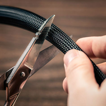 Techflex FL-PETCC18BLK - PET Clean Cut kábelharisnya - 2. kép