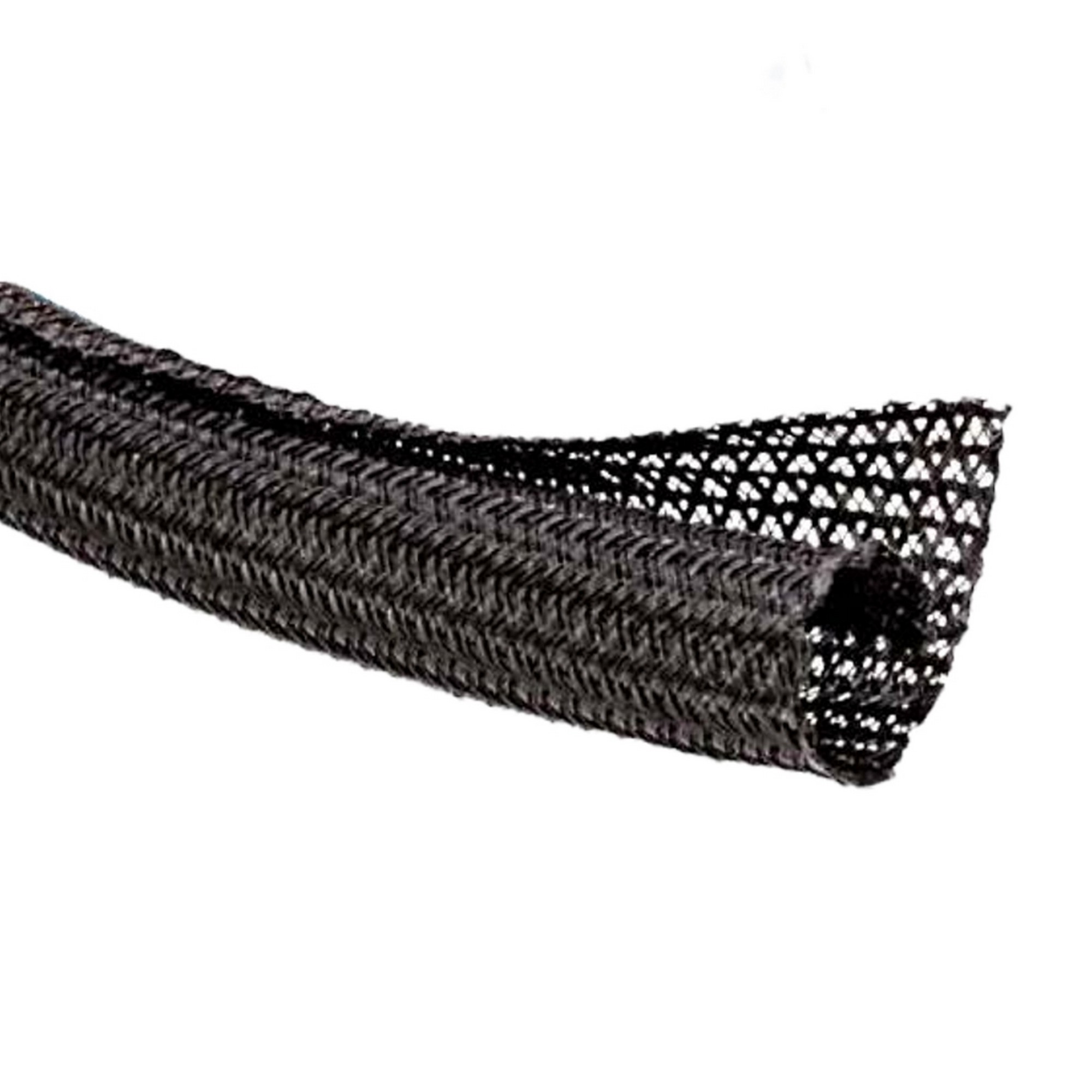 Techflex FL-PETF61BLK - F6 WRAP braided sleeving