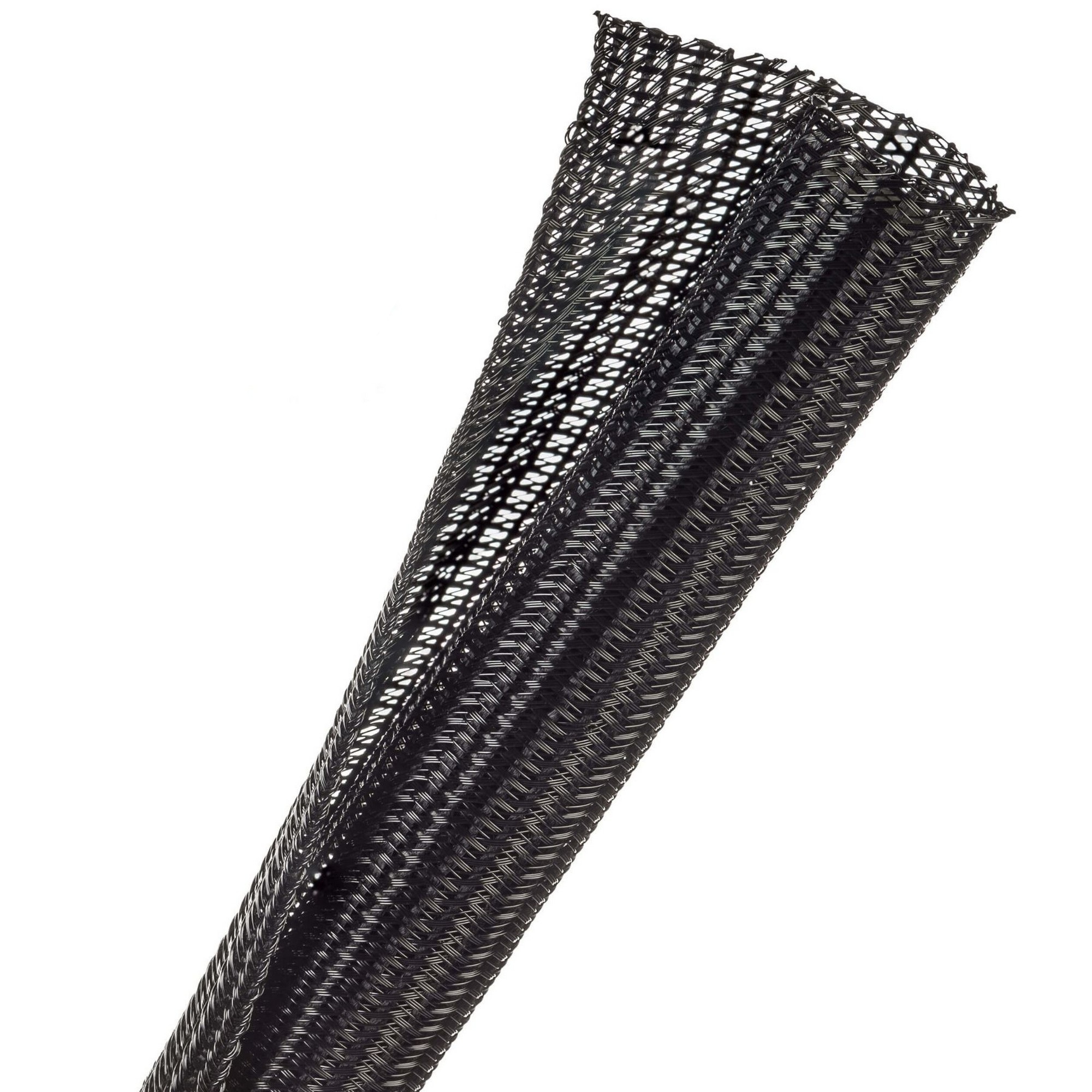 Techflex FL-PETF634BLK - F6 WRAP braided sleeving