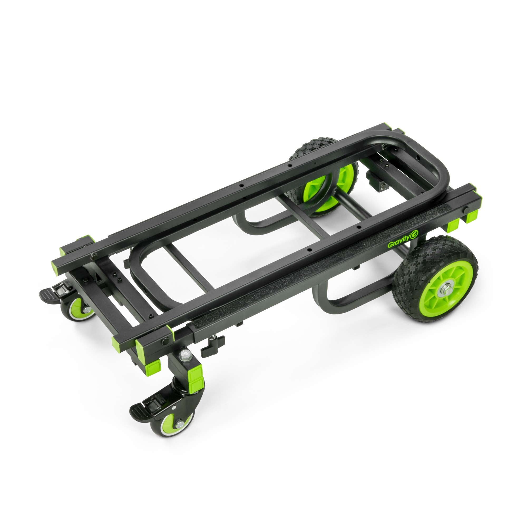Gravity CART M 01 B - szállító kocsi, többfunkciós 8 az 1-ben konfiguráció, 150 kg terhelhetőség, black
