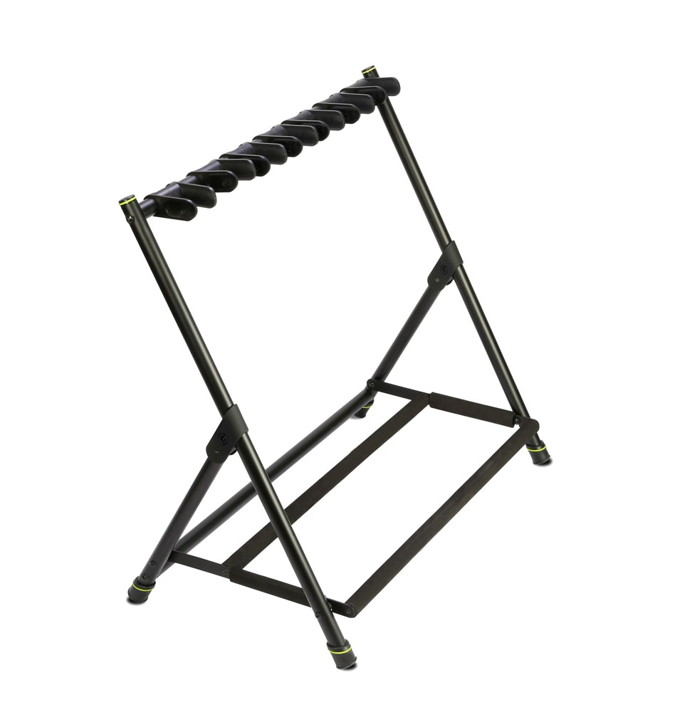 Gravity VARI®-G 7 - guitar stand Vari G7, 7 pcs minden type for guitar, folding, black