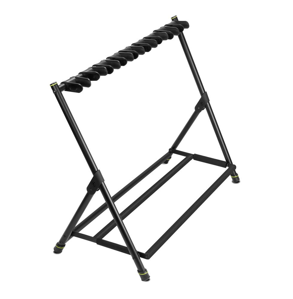 Gravity VARI®-G 9 - guitar stand Vari G9, 9 pcs minden type for guitar, folding, black