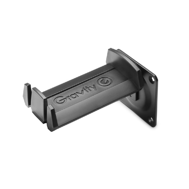 Gravity HP HWMB 01 B - headphone holder, falra, bútorra mountable, black