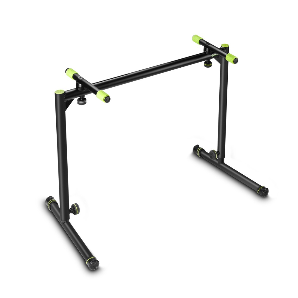 Gravity KS TS 01 B - billentyűállvány, erős, összecsukható, fekete - 2. kép