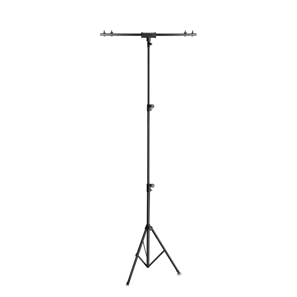 Gravity LS TBTV 17 - lighting stand, 2,5 m magasra kitolható, TV17 keresztrúddal, black