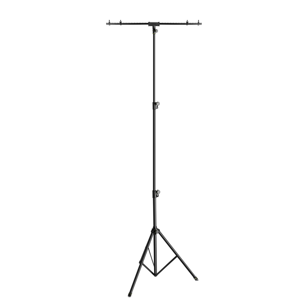 Gravity LS TBTV 28 - lighting stand, 3,25 m magasra kitolható, TV28 keresztrúddal, black