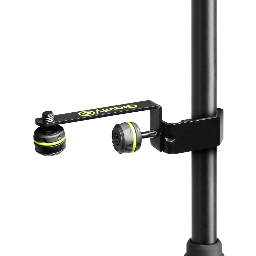 Gravity MA MH 01 - microphone holder második for microphone, stand oszlopára mountable, átm: 30 mm, black