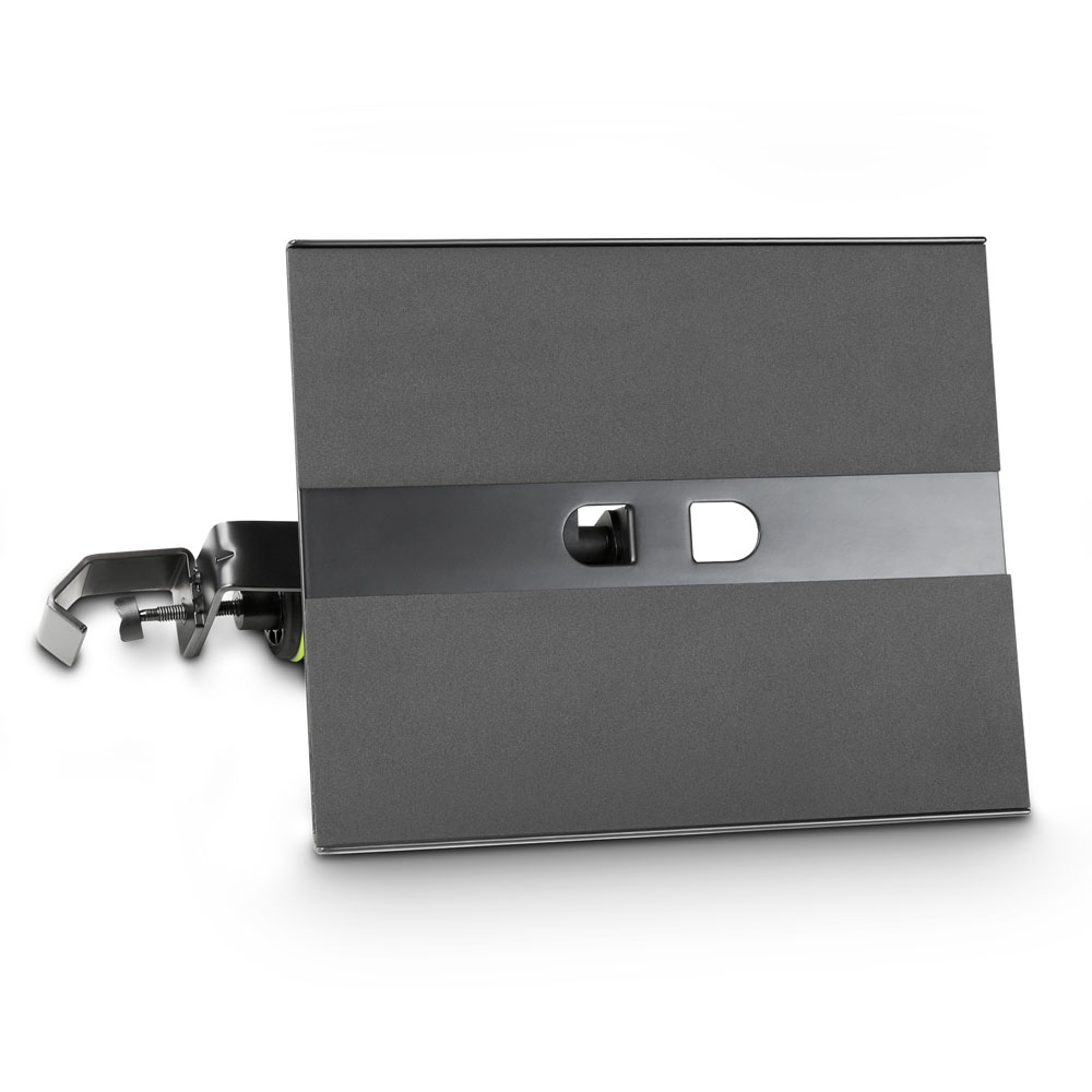 Gravity MA TRAY 1 - tray , mikrofonállványra mountable, 360°-ban rotatable, black steel tray