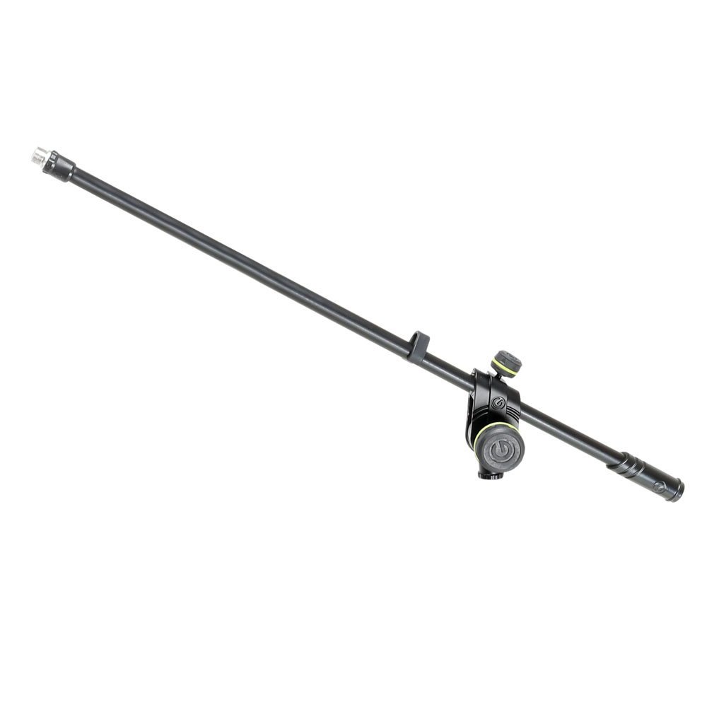 Gravity MS B 21 - boom arm , 2 ponton adjustable szimpla microphone boom arm, black