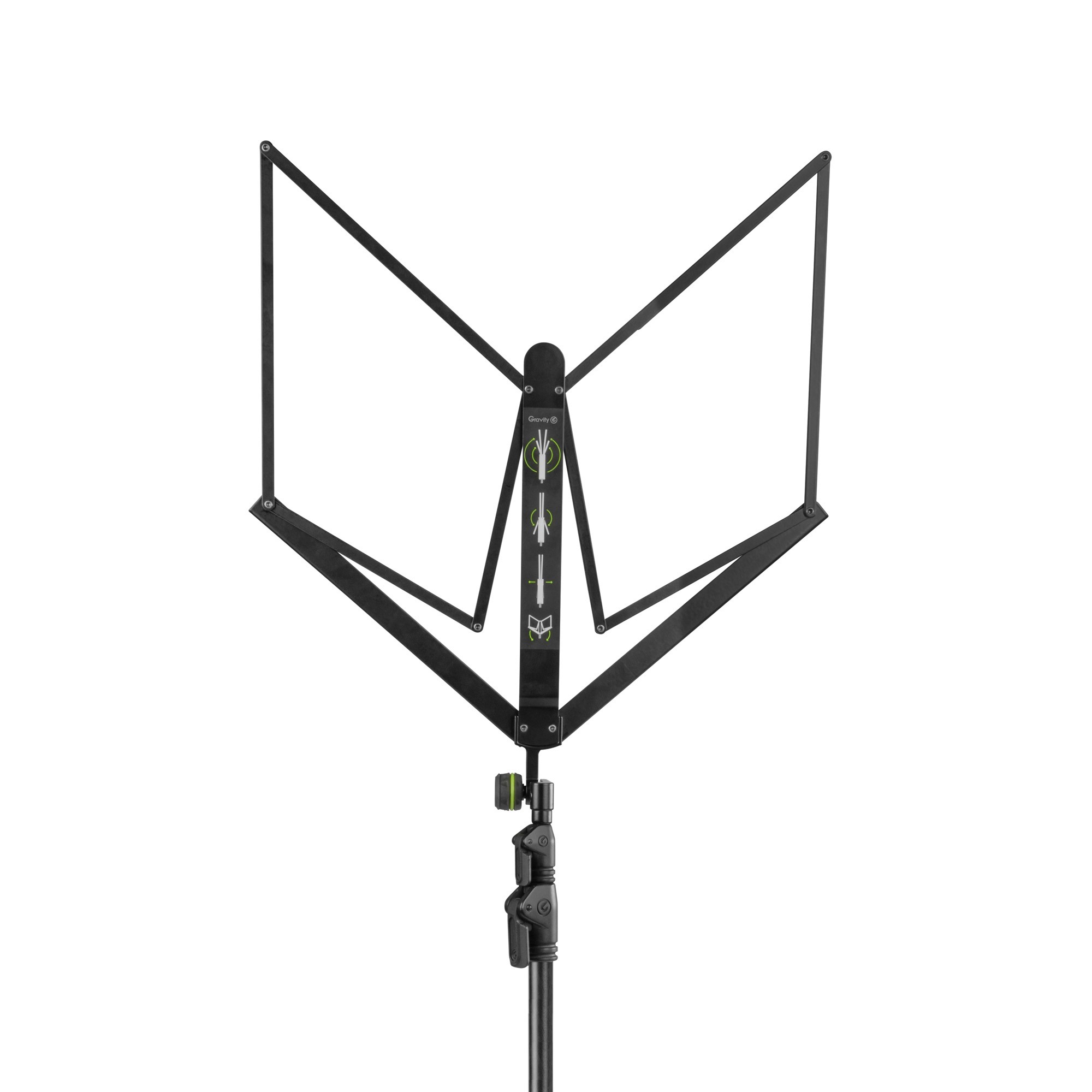 Gravity NS 441 B - kompakt kottaállvány szállítótáskával, fekete - 4. kép