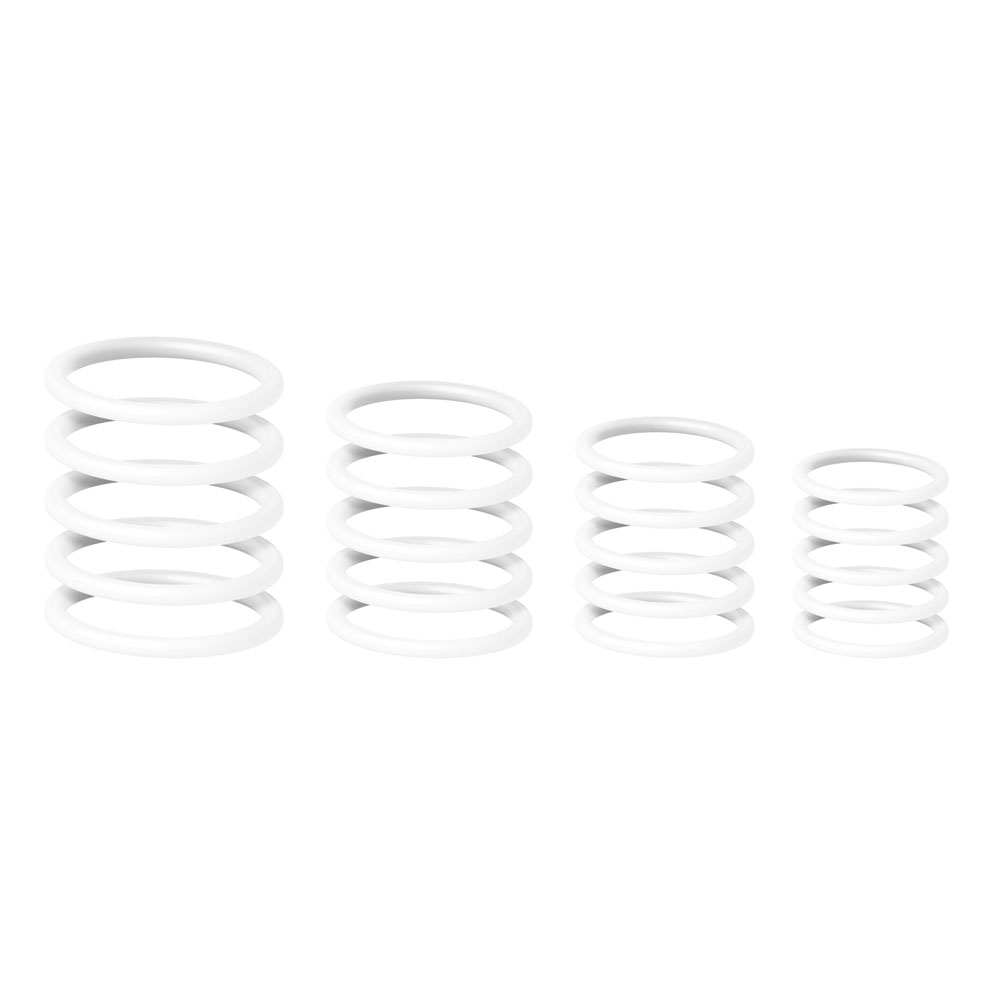 Gravity RP 5555 WHT 1 - universal gyűrűkészlet, minden Gravity termékhez, white