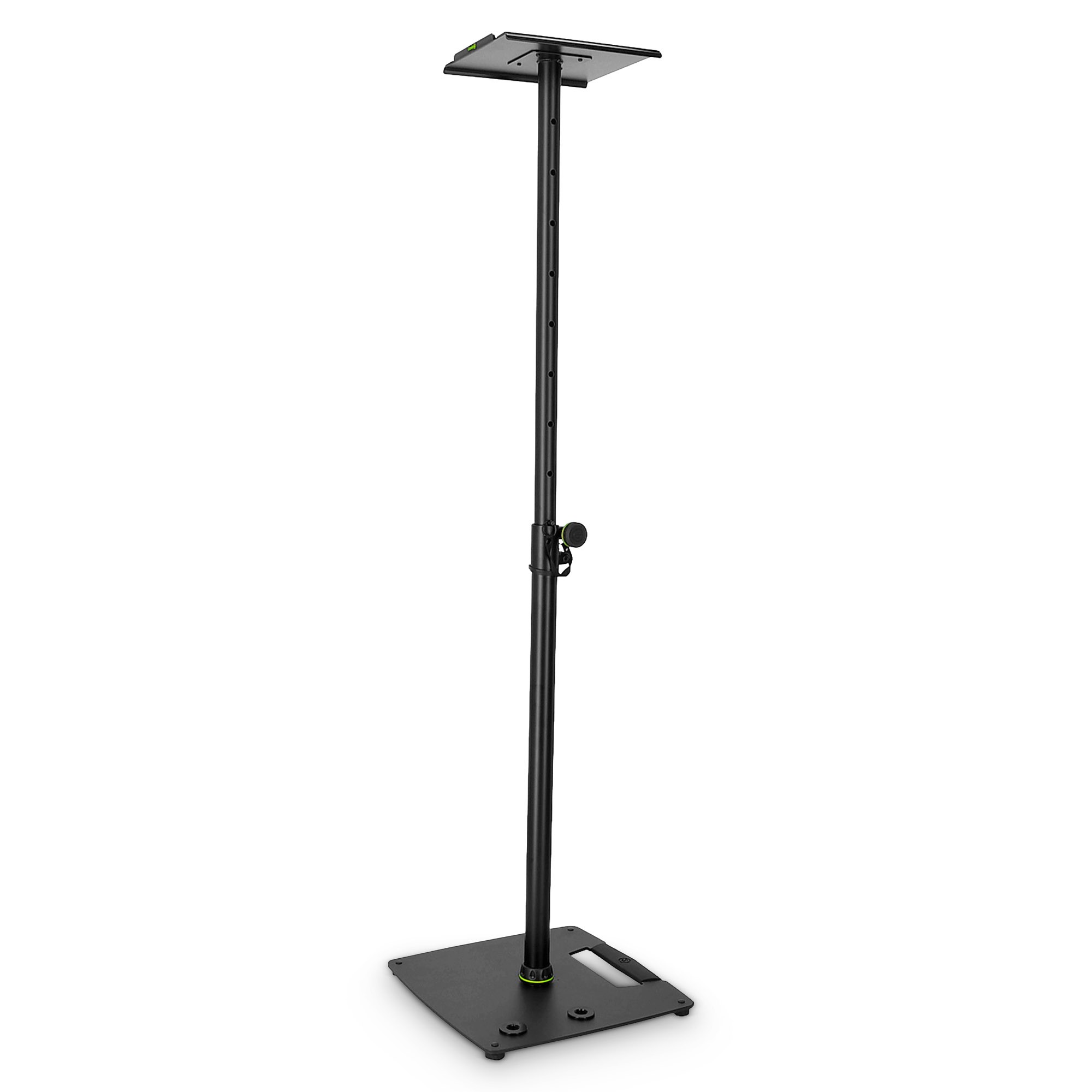 Gravity SP 3202 CS B - speaker stand, stúdiómonitorhoz, négyszögletes steel talppal, black