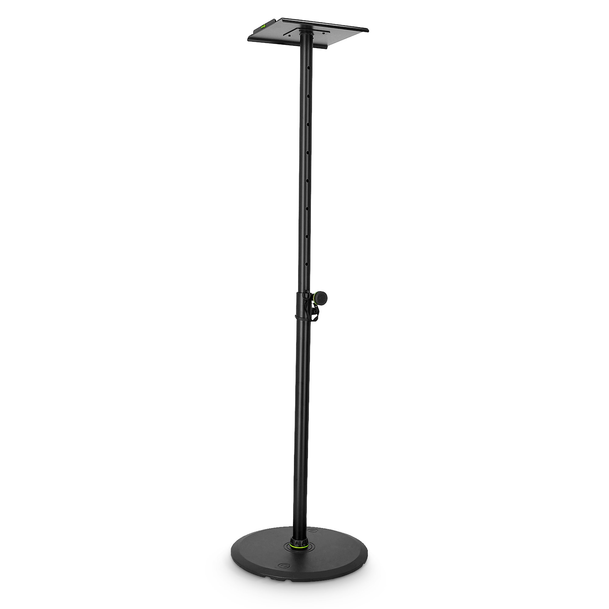 Gravity SP 3202 LR B - speaker stand, stúdiómonitorhoz, round steel talppal, black