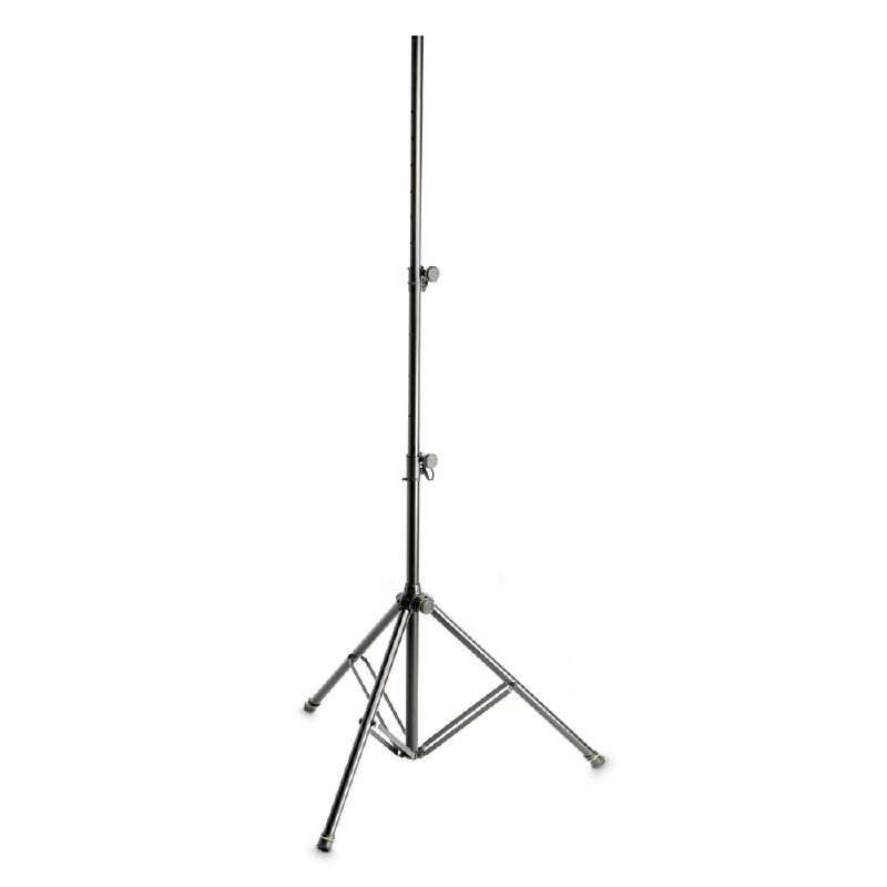 Gravity SP 5522 B - speaker and lighting stand, 35 mm diameter, 3 m magasra kitolható dual toldócsővel, aluminium, black