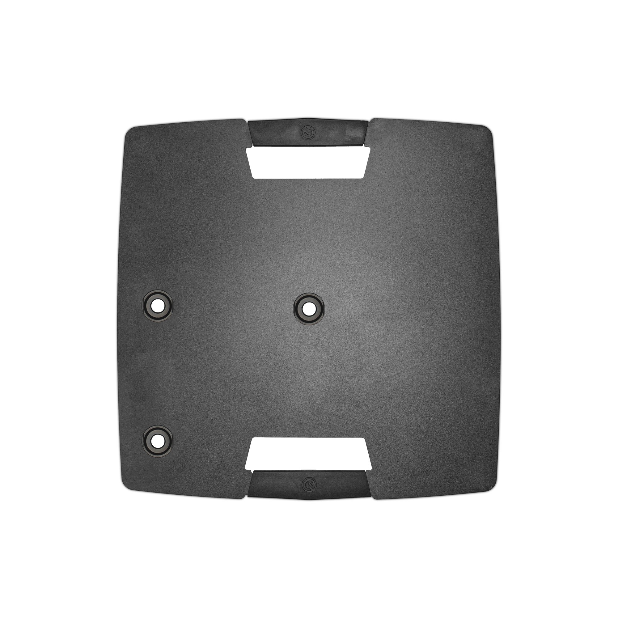 Gravity TWB 431 B - speaker stand base "Touring series" , cast iron, 535 x 537 x 20 mm, M20 menet, 12,35 kg, black