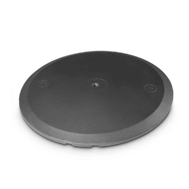 Gravity WB 123 B - speaker stand base, cast iron, 450 mm átmérővel, M20 menet, 9 kg, black