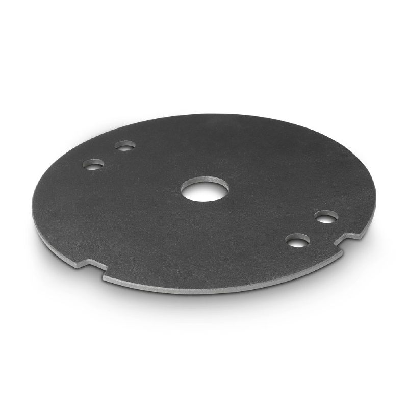 Gravity WB 123 WP B - speaker stand accessory base, cast iron súlytárcsa, 5 kg, black