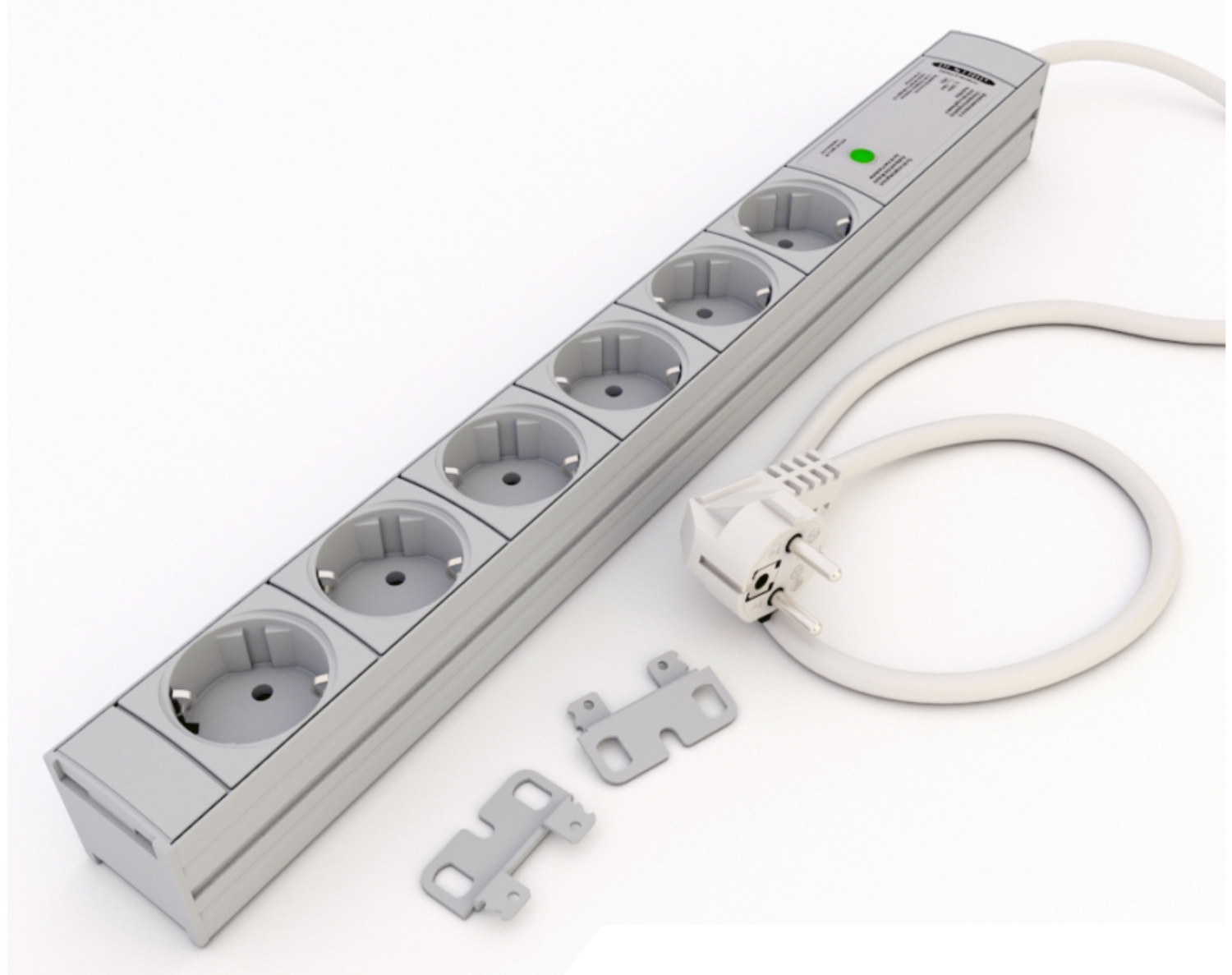 Worldmix DI-STRIP Safety Basic - 19''-os DI-STRIP Safety Basic power distributor