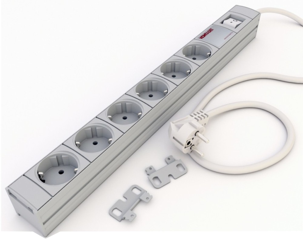 Worldmix DI-STRIP Compact - 19''-os DI-STRIP power distributor