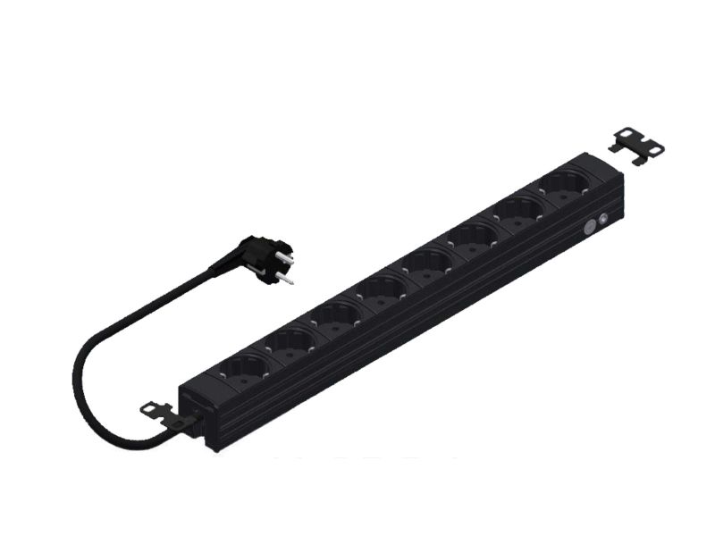 Worldmix DI-STRIP Compact - 19''-os DI-STRIP power distributor