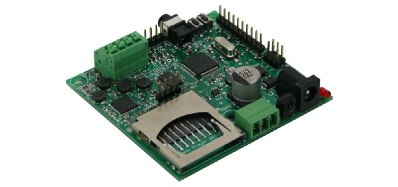 Waves System NanoPlayer mkII - OEM interaktív MP3/Wav lejátszó kártya, SD/SDHC, 12 V/6 W