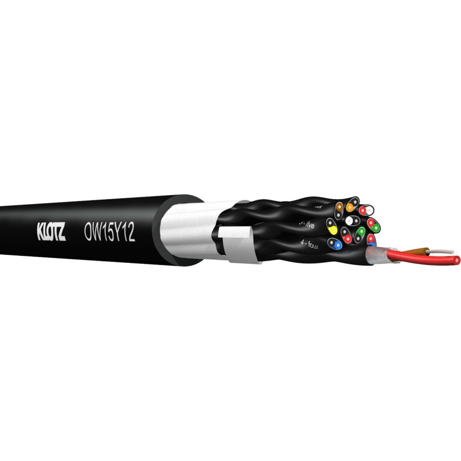 Klotz OW15Y12.300 - OmniWIRE AES/EBU 12x2x0,15 mm studio, and mobile multicore cable, 300 m