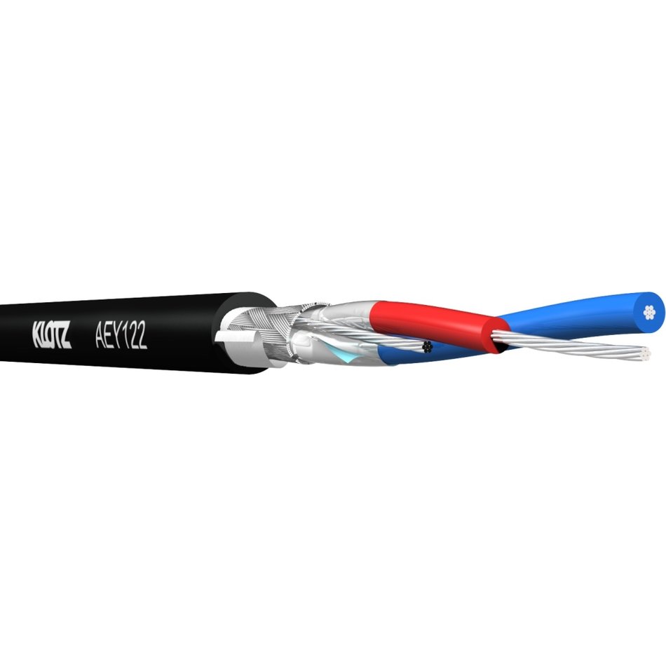 Klotz AEY122 - AES/EBU (DMX) patch cable, 110 Ohm, custom length per metre