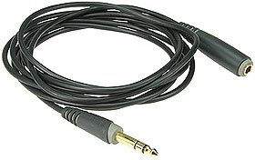 Klotz AS-EX20600 - JACK-JACK socket cable, 6 m